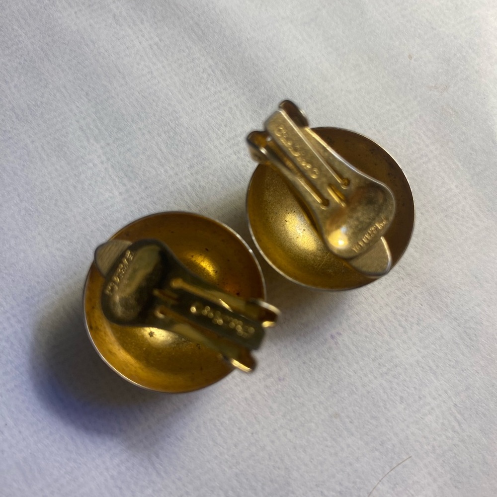 Christian Dior vintage clip on earrings - Picture 2 of 4